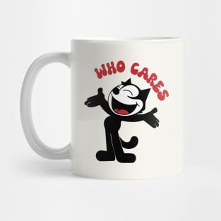 Felix Cat Who Cares Mug